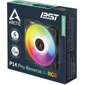 P14 Pro Reverse A-RGB Black 140mm Case Fan (Black) - afbeelding 6