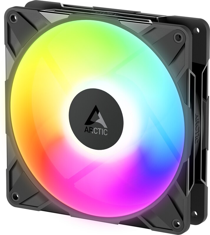 Arctic p14 pro reverse a case fan 776155 2 orig - ARCTIC P14 Pro Reverse A-RGB Black 140mm Case Fan (Black)