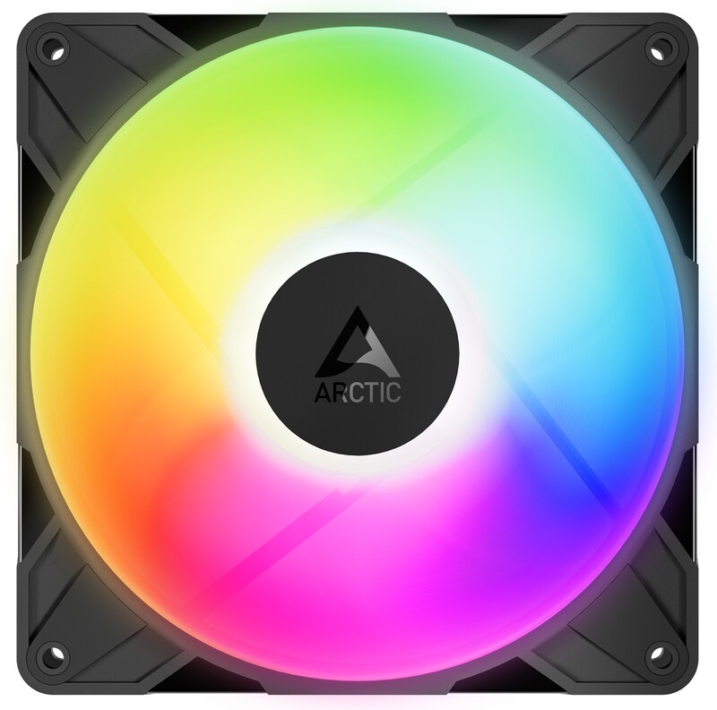 Arctic p14 pro reverse a case fan 776155 3 orig - ARCTIC P14 Pro Reverse A-RGB Black 140mm Case Fan (Black)