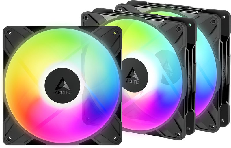 Arctic p14 pro reverse a case fan 776155 - ARCTIC P14 Pro Reverse A-RGB Black 140mm Case Fan (Black)