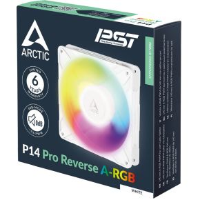 P14 Pro Reverse A-RGB White 140mm Case Fan - afbeelding 7