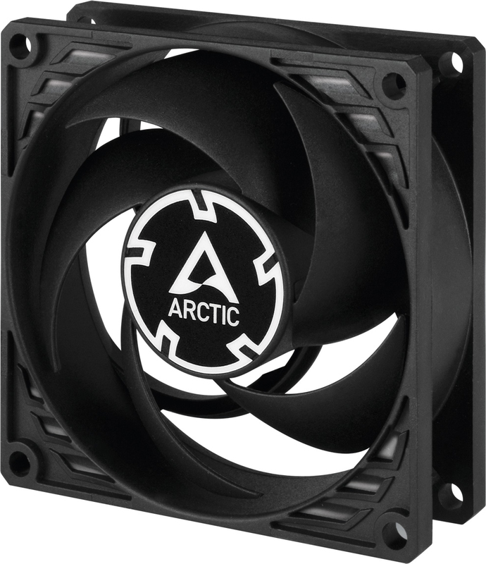 Arctic p8 pwm pst case fan 2 orig - ARCTIC P8 PWM PST 200-3000 RPM, 23.4 CFM, 1.9 80mm Case Fan (White)