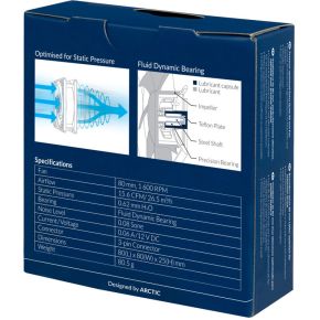 P8 Silent 80mm Case Fan - afbeelding 7