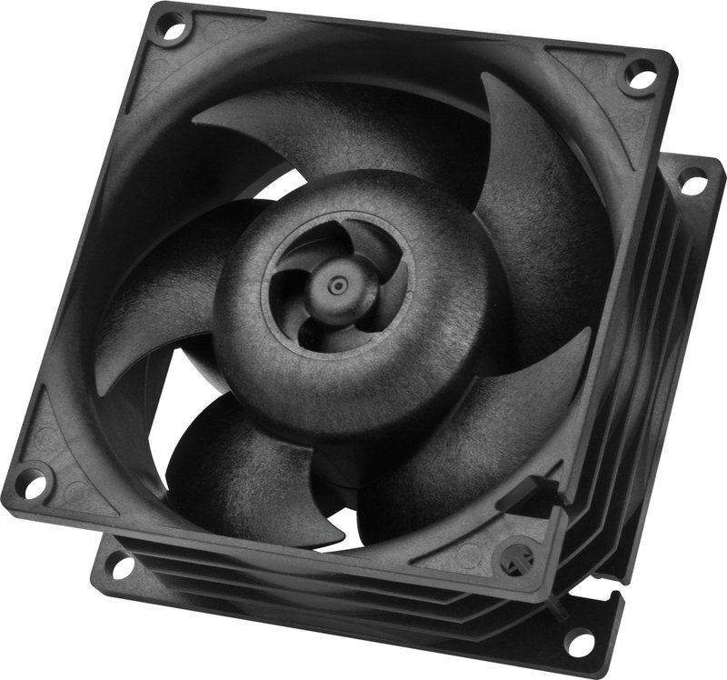 Arctic s8038 10k ventilator 8 cm zwar 776157 - ARCTIC S8038-10K Server Fan 80mm Case Fan (Black)