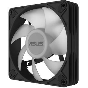 Asus ar120 pwm single pack computer 6 orig - ASUS AR120 ARGB PWM 120mm Case Fan Zwart