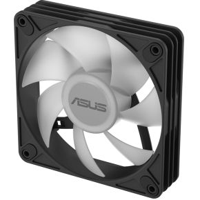 Asus ar120 pwm single pack computer 8 orig - ASUS AR120 ARGB PWM 120mm Case Fan Zwart