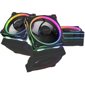 Prime MR120 ARGB Reverse Fan 3-Pack Black 120mm Case Fan (Black) - afbeelding 2