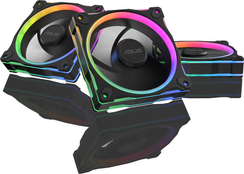 Asus prime mr120 fan triple pack ca 2 orig - ASUS Prime MR120 ARGB Fan Triple Pack Black 120mm Case Fan (Black)