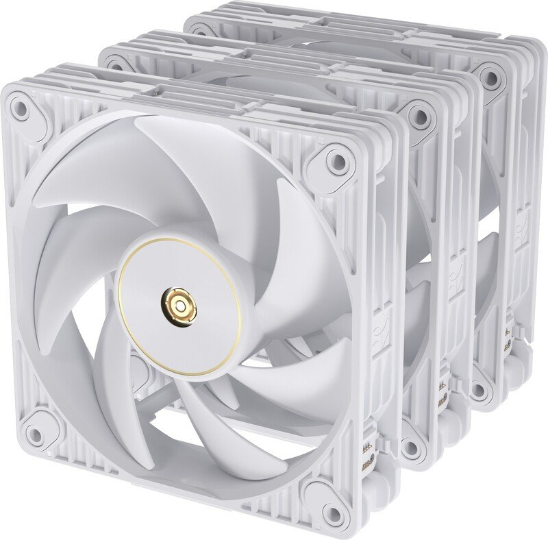 Asus proart pf120 pwm case fan 3 - ASUS ProArt PF120 PWM White 3-in-1 Fan Kit 120mm Case Fan (White)