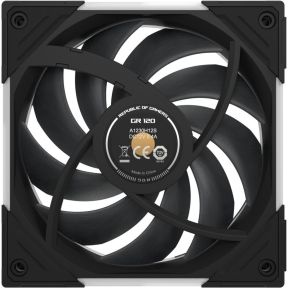 Asus rog eurux gr120 reverse case f 5 orig - ASUS ROG Eurux GR120 Reverse 120mm Case Fan (White)