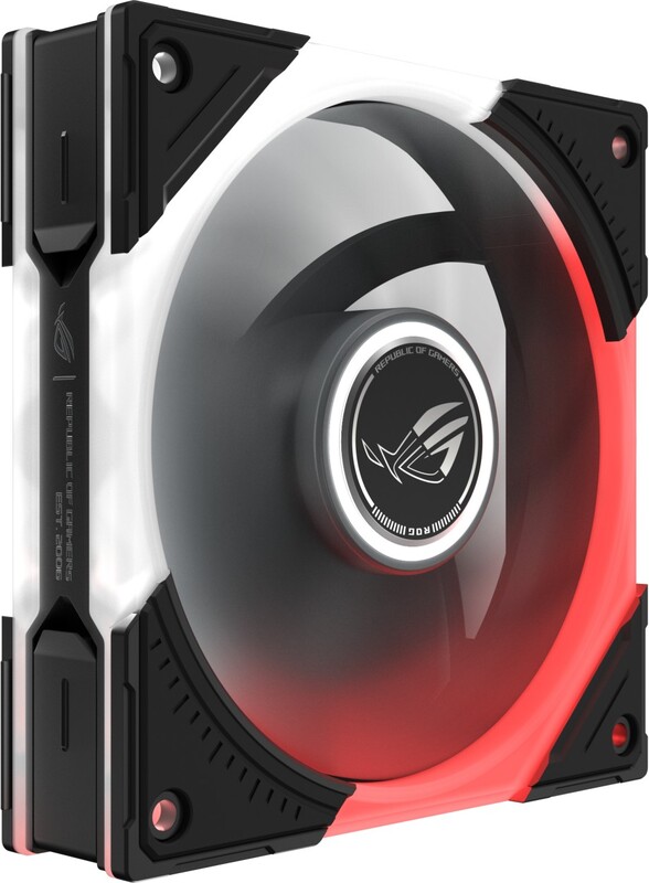Asus rog eurux gr120 reverse case f 5990734 2 orig - ASUS ROG Eurux GR120 Reverse 120mm Case Fan (White)