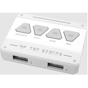 TUF Gaming TF120 ARGB White Edition 3-Pack 120mm Case Fan (White) - afbeelding 7