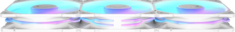 Asus tuf tr120 case fan 776167 2 orig - TUF ASUS TUF Gaming TR120 ARGB White 120mm Case Fan (White)