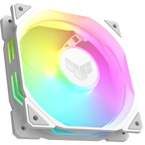TUF Gaming TR120 ARGB White 120mm Case Fan (White) - afbeelding 2