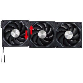 Galaxy 120mm ARGB PWM Fan (Black, 3-Pack) - afbeelding 6