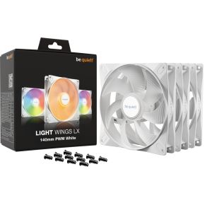 Light Wings LX 140mm PWM White Triple Pack - afbeelding 5