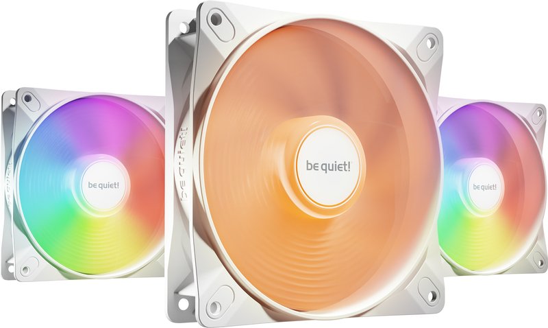 Be quiet light wings lx pwm case fan 777207 - be quiet! Light Wings LX 120mm PWM White Triple Pack Case Fan