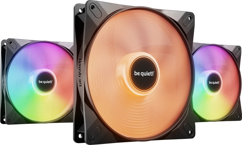 Be quiet light wings lx pwm high speed 777208 - be quiet! Light Wings LX PWM High-Speed Pack 140mm Case Fan (Black)