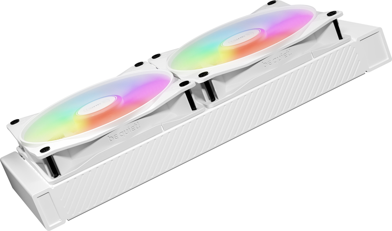 Be quiet light wings lx pwm high speed 777209 2 orig - Be Quiet! Light Wings LX PWM High-Speed Pack 140mm Case Fan (White)