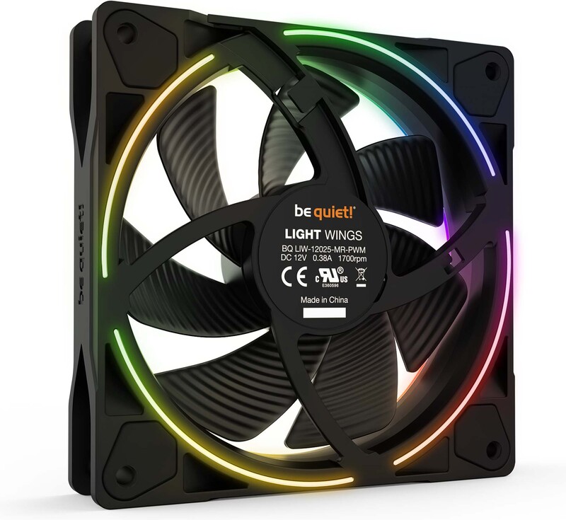 Be quiet light wings pwm case fan 776055 4 orig - Be quiet! Light Wings 120mm PWM Triple Pack Case Fan