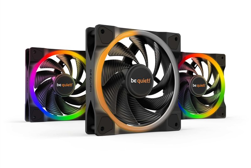 Be quiet light wings pwm high speed cas 777202 - be quiet! Light Wings 120mm PWM high-speed Triple Pack Case Fan