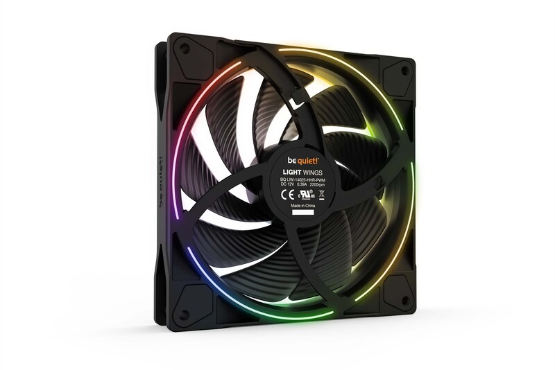 Be quiet light wings pwm high speed cas 777205 4 orig - be quiet! Light Wings 140mm PWM high-speed Triple Pack