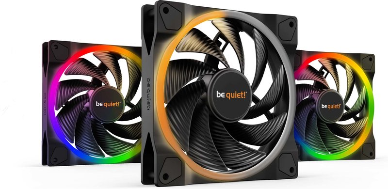 Be quiet light wings pwm high speed cas 777205 - be quiet! Light Wings 140mm PWM high-speed Triple Pack