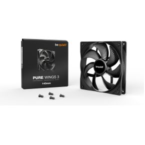 Be quiet pure wings 3 140mm 3 orig - be quiet! Pure Wings 3 140mm Case Fan