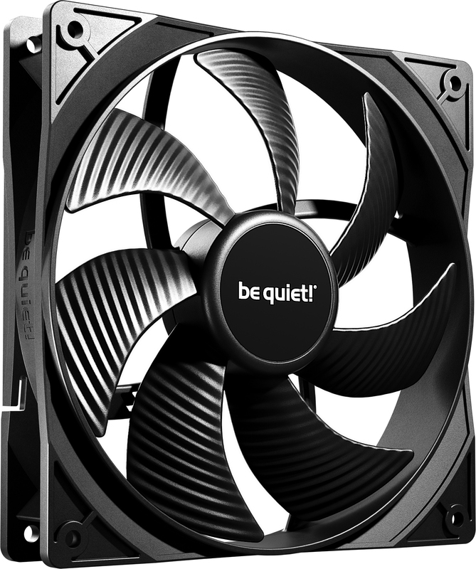 Be quiet pure wings 3 case fan 776015 2 orig - Be quiet! Pure Wings 3 140mm PWM Triple Pack Case Fan