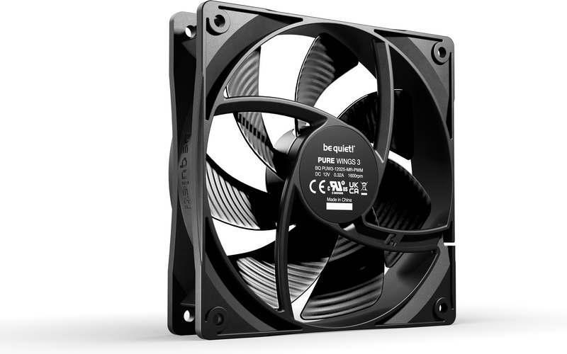 Be quiet pure wings 3 case fan 777191 3 orig - be quiet! Pure Wings 3 120mm PWM Triple Pack Case Fan