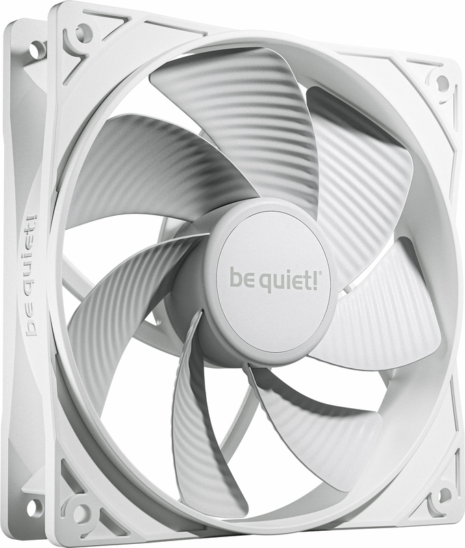 Be quiet pure wings 3 reverse case fan 777212 2 orig - be quiet! Pure Wings 3 120mm PWM Reverse White Triple Pack Case Fan