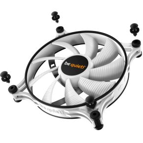 Be quiet shadow wings 2 140mm white 4 orig - be quiet! Shadow Wings 2 140mm Case Fan (White)
