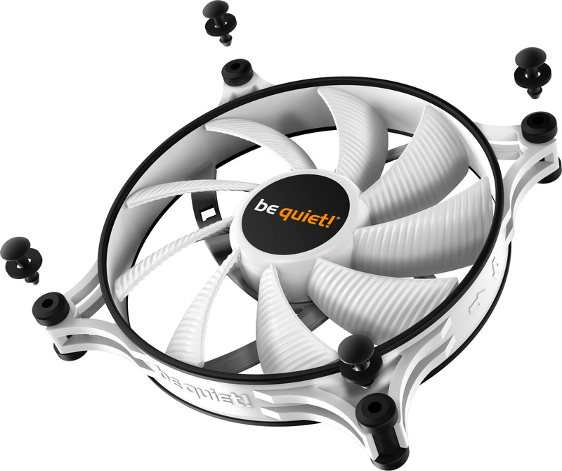 Be quiet shadow wings 2 case fan 140mm 2558089 4 orig - be quiet! Shadow Wings 2 140mm Case Fan (White)