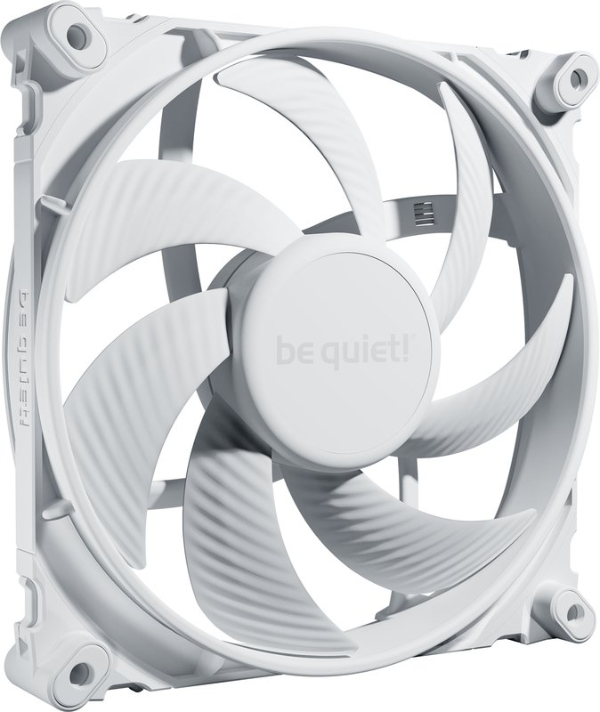 Be quiet silent wings 4 pwm case fan 776017 - Be quiet! Silent Wings 4 140mm PWM White Case Fan