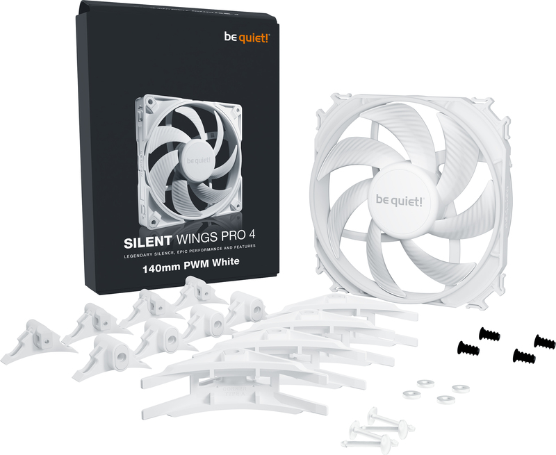 Be quiet silent wings pro 4 pwm behuizi 776018 5 orig - Be quiet! Silent Wings Pro 4 140mm PWM White Case Fan
