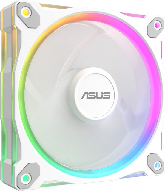 Box ventilator asus 90da00i3 b0900 - Box ASUS Prime MR120 ARGB White 120mm Case Fan (White)