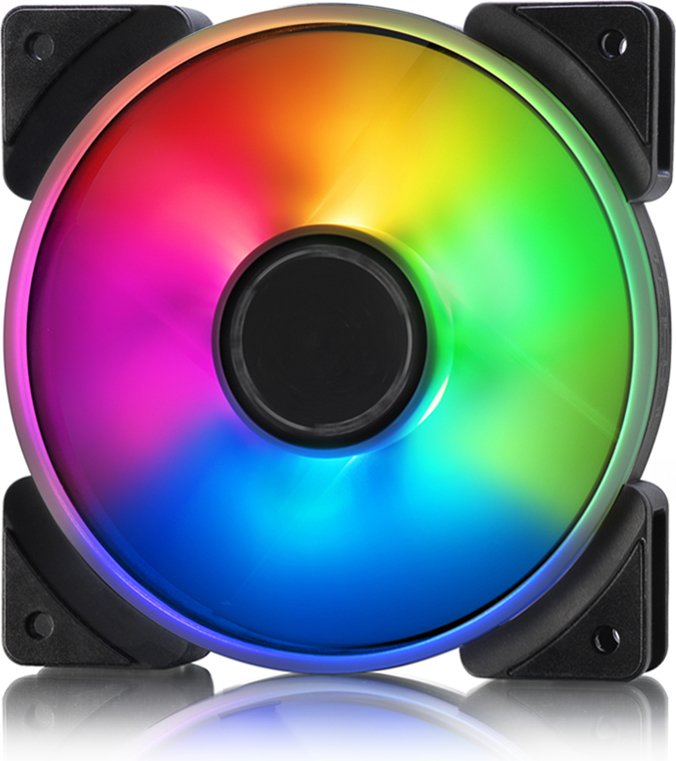 Box ventilator fractal design fd f 903238 - Box Fractal Design Prisma AL-12 PWM ARGB 120mm Case Fan (Black)