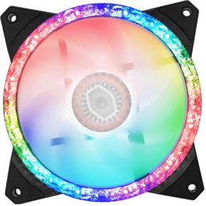 MasterFan MF120 Prismatic ARGB 120mm Case Fan (Black) - afbeelding 4