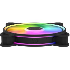 MasterFan MF140 Halo2 140mm Case Fan (Black) - afbeelding 3