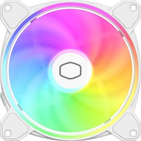 MasterFan MF140 Halo2 White Edition 140mm Case Fan (White) - afbeelding 2