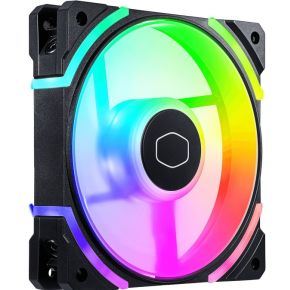 MasterFan SF120M ARGB 120mm Case Fan (Black) - afbeelding 3