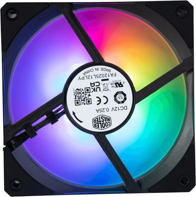 Cooler master mobius 120p computer behuizing 4 orig - Cooler Master Mobius 120P ARGB 120mm Case Fan (Black)