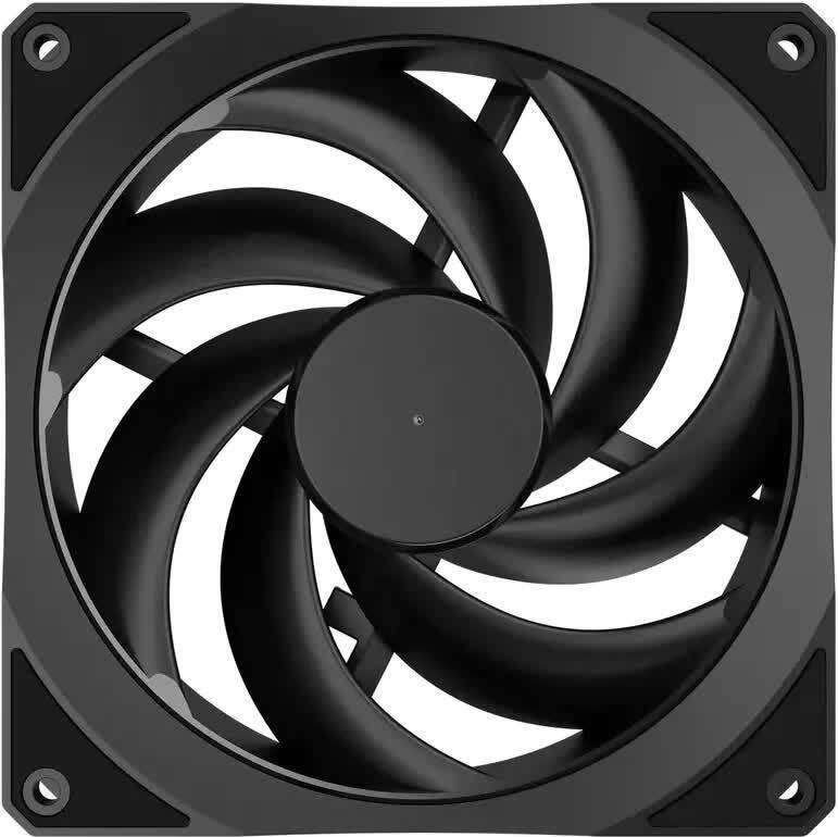 Cooler master mobius 140 black 140mm 3 orig - Cooler Master Mobius 140 Black Edition 140mm Case Fan (Black)