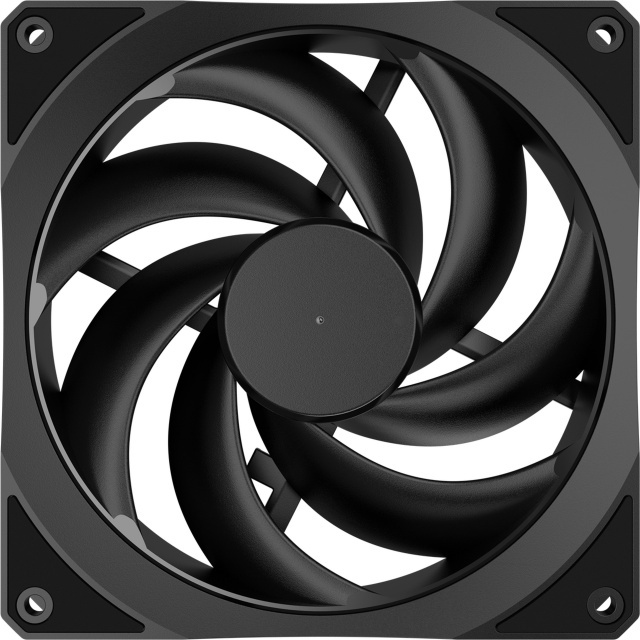 Cooler master mobius 140 black 140mm 6 orig - Cooler Master Mobius 140 Black Edition 140mm Case Fan (Black)