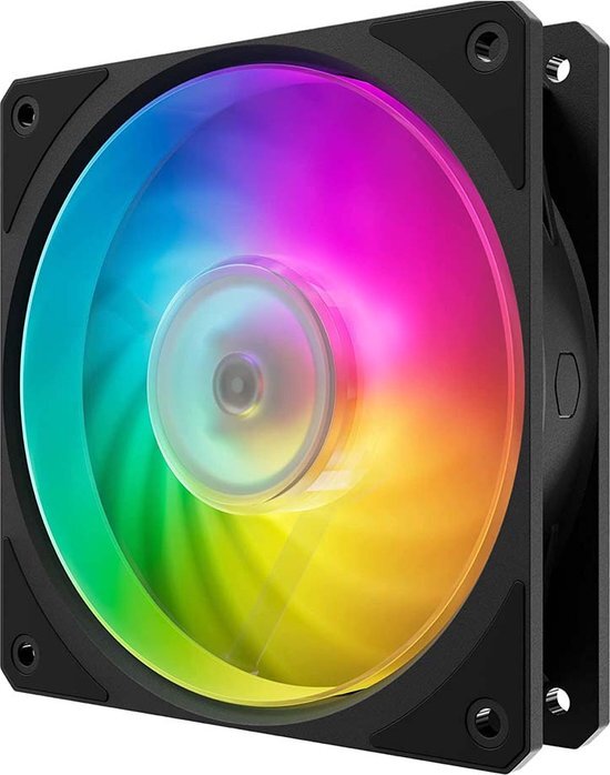 Cooler master mobius 140p 140mm 2 orig - Cooler Master Mobius 140P ARGB 140mm Case Fan (Black)