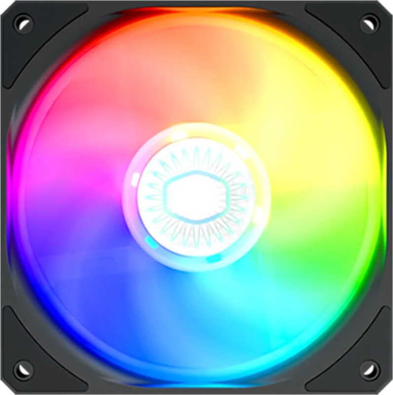 Cooler master sickleflow edge 120 case fan 2 orig - Cooler Master SickleFlow Edge 120 ARGB 120mm Case Fan (Black)