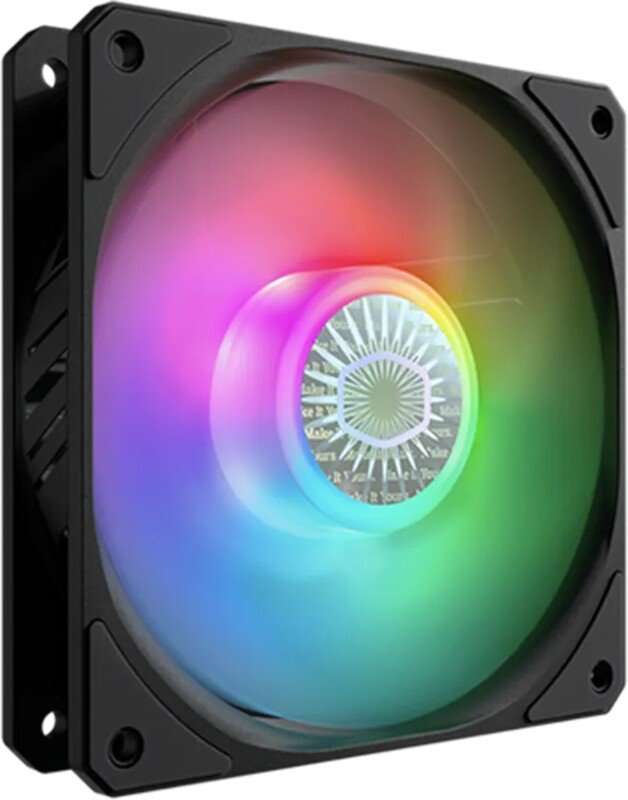 Cooler master sickleflow edge 120 case fan - Cooler Master SickleFlow Edge 120 ARGB 120mm Case Fan (Black)