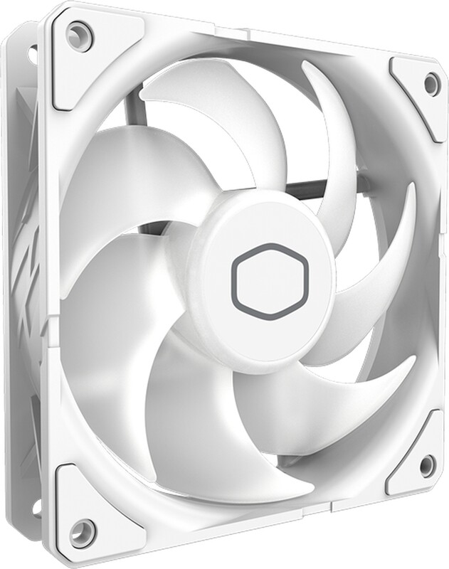Cooler master sickleflow edge 120 white case 4 orig - Cooler Master SickleFlow Edge 120 ARGB White 120mm Case Fan (White)