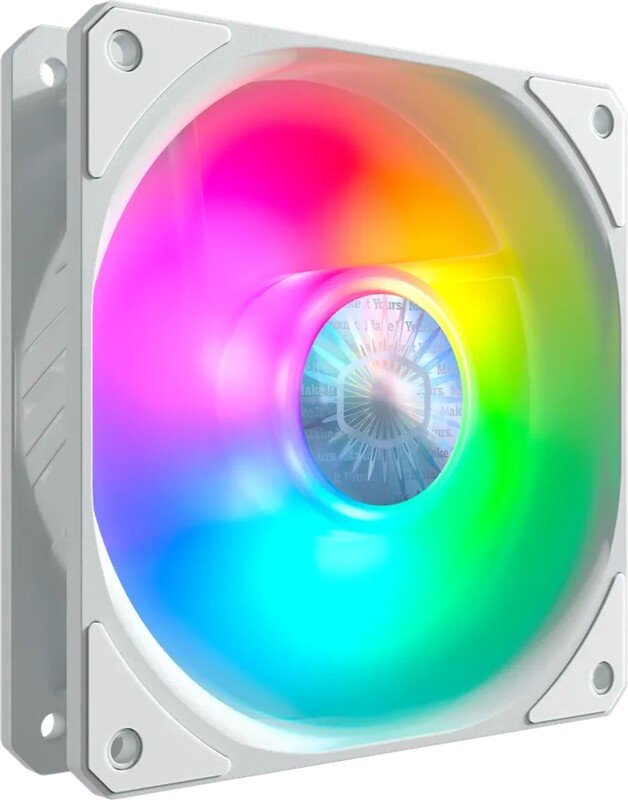 Cooler master sickleflow edge 120 white case - Cooler Master SickleFlow Edge 120 ARGB White 120mm Case Fan (White)