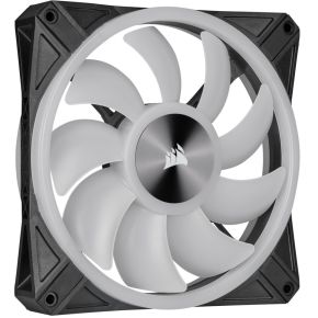 iCUE QL140 RGB PWM Dual Fan Kit with Lighting Node CORE 140mm Case Fan (Black) - afbeelding 7